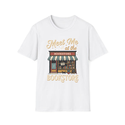 Meet Me Bookstore T- Shirt