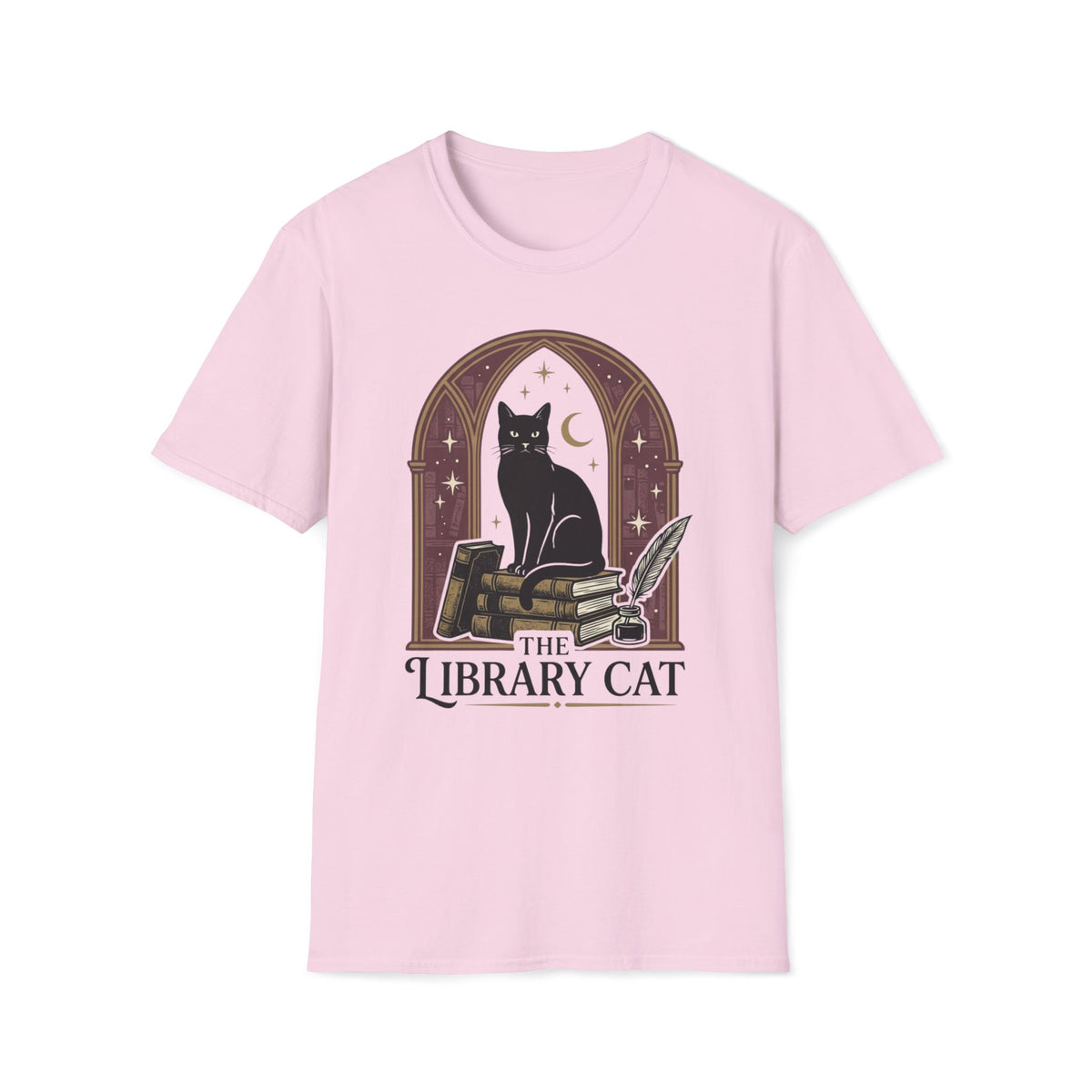 The Library Cat T-Shirt