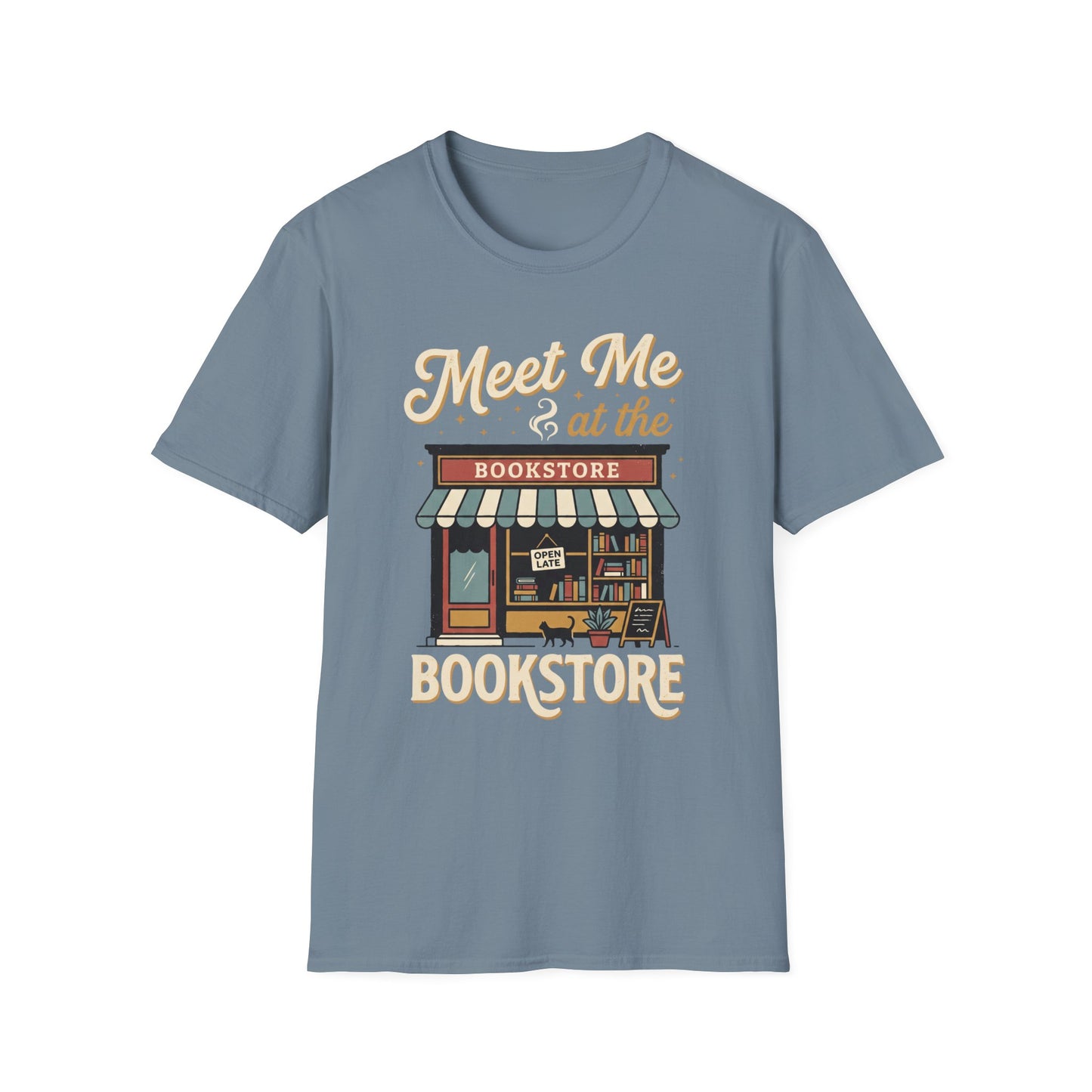 Meet Me Bookstore T- Shirt