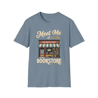 Meet Me Bookstore T- Shirt