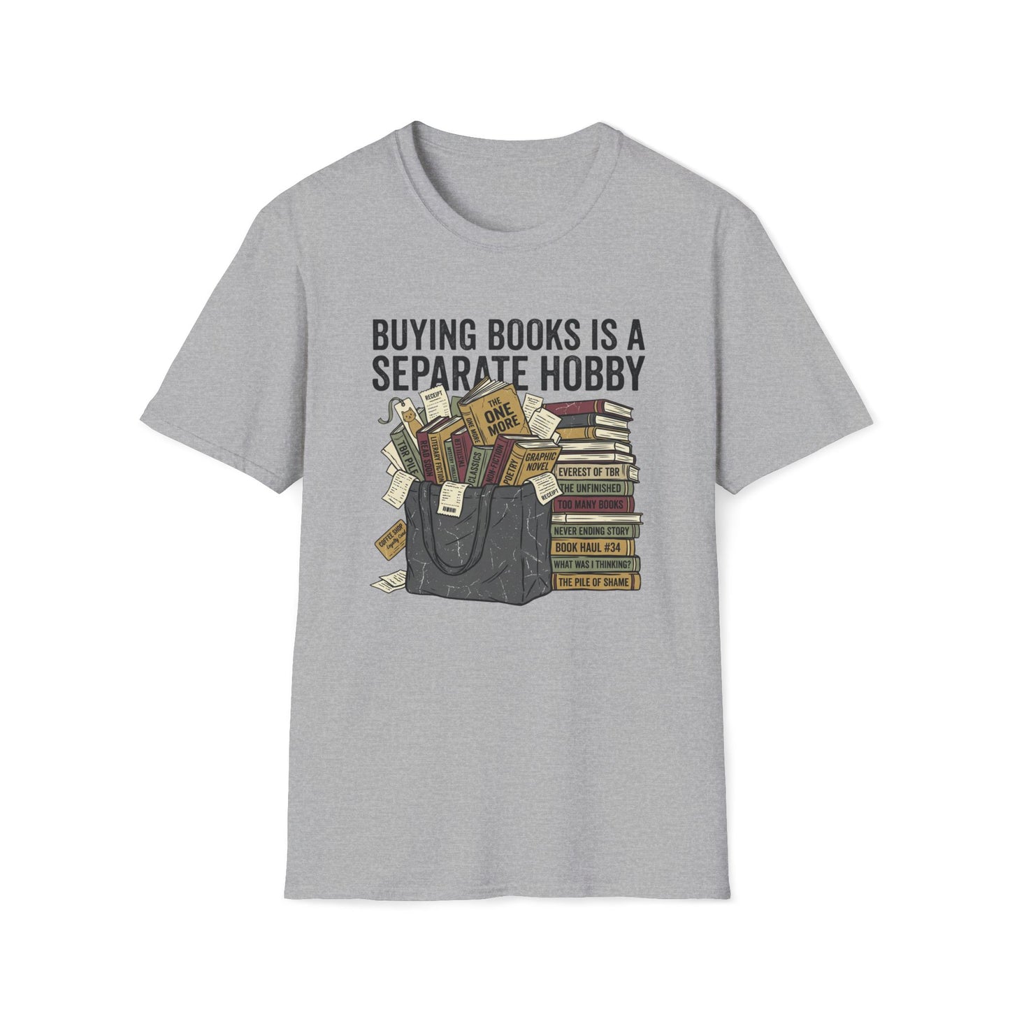 Buying Books Is My Hobby T-Shirt