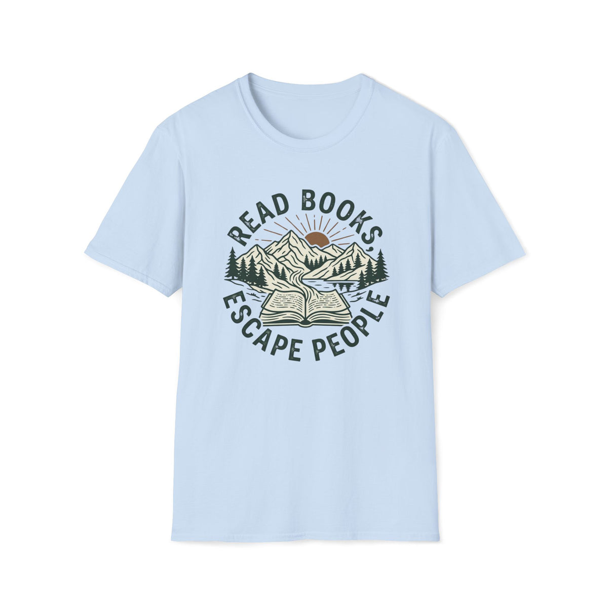 Read Books, Escape People T-Shirt