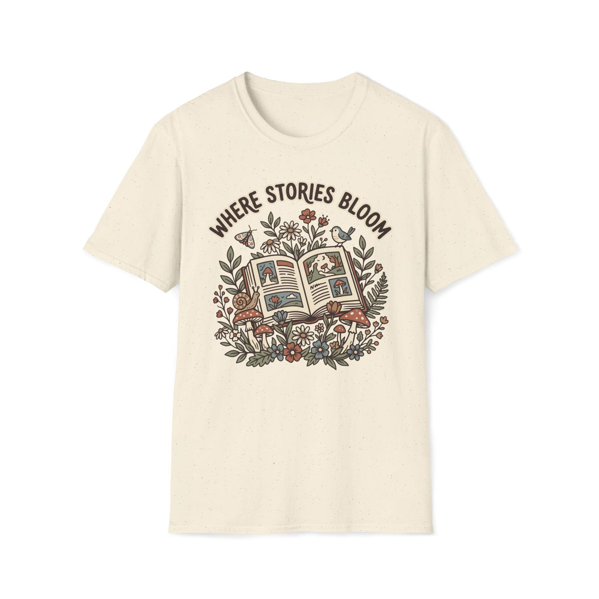 Where Stories Bloom T-Shirt