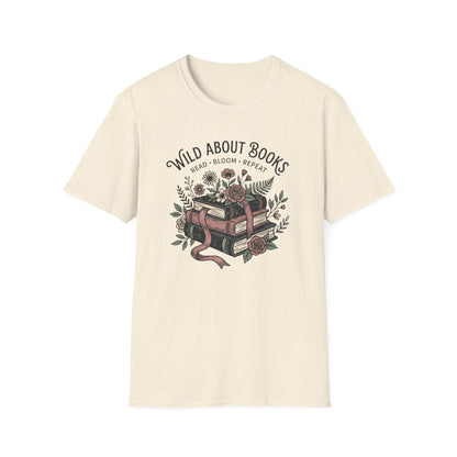 Wild About Books T- Shirt