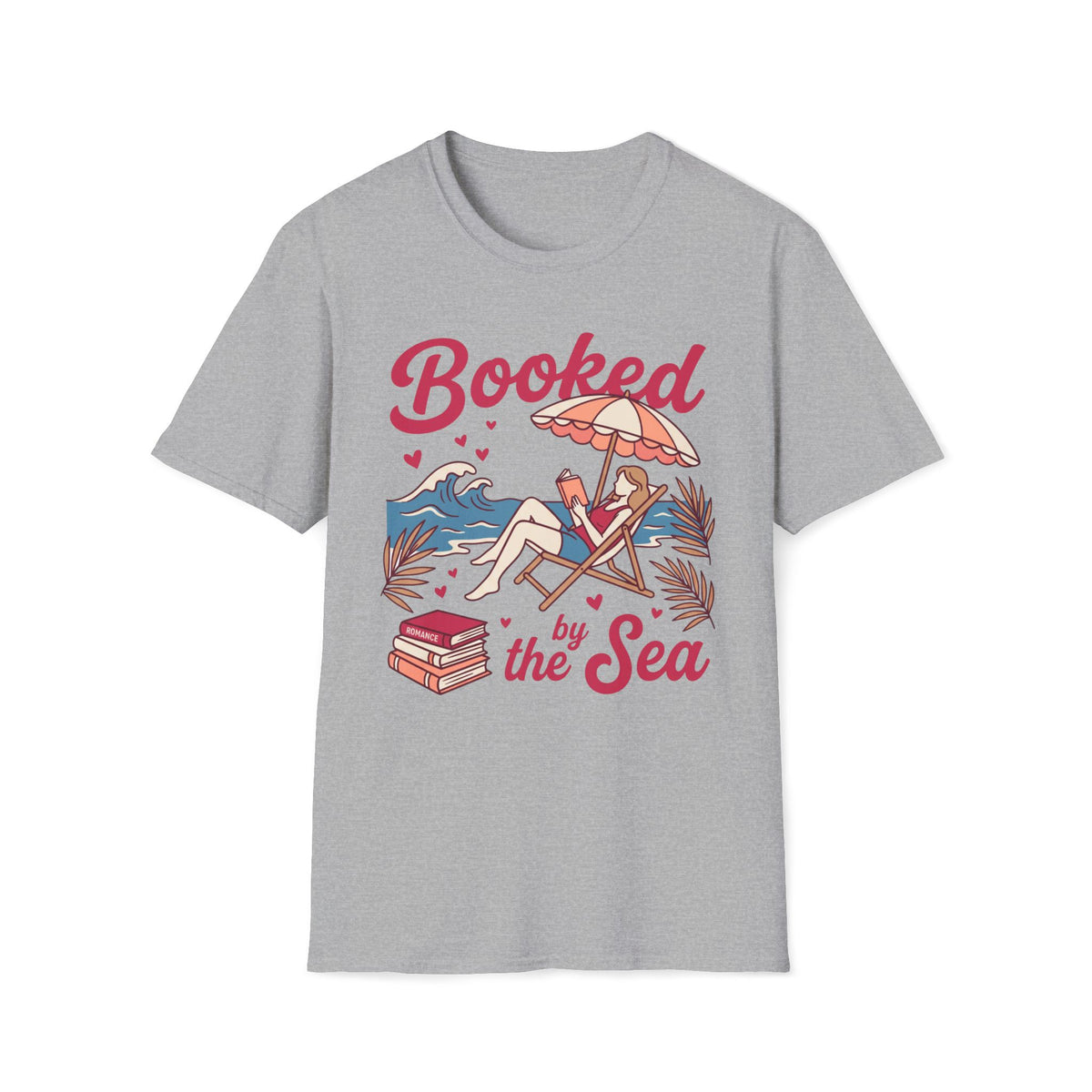 Booked By The Sea T-Shirt