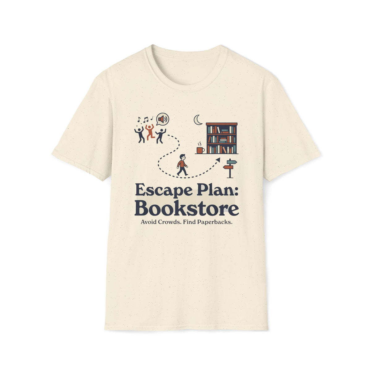 Escape Plan Bookstore T-Shirt