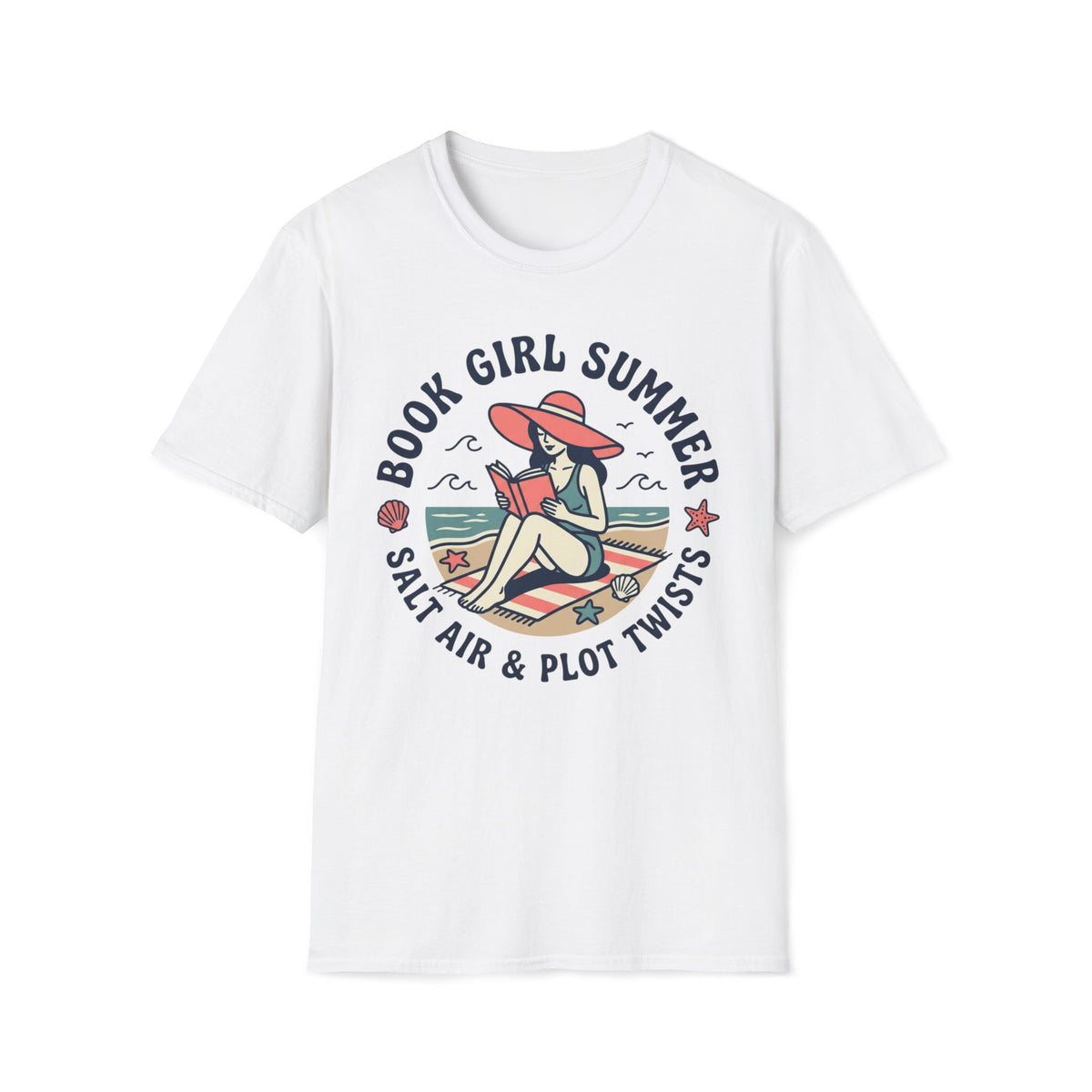 Book Girl Summer T-Shirt