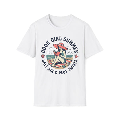 Book Girl Summer T-Shirt