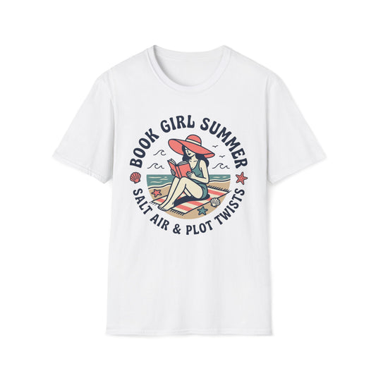 Book Girl Summer T-Shirt