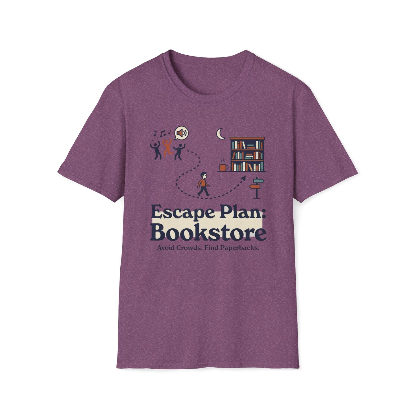 Escape Plan Bookstore T-Shirt