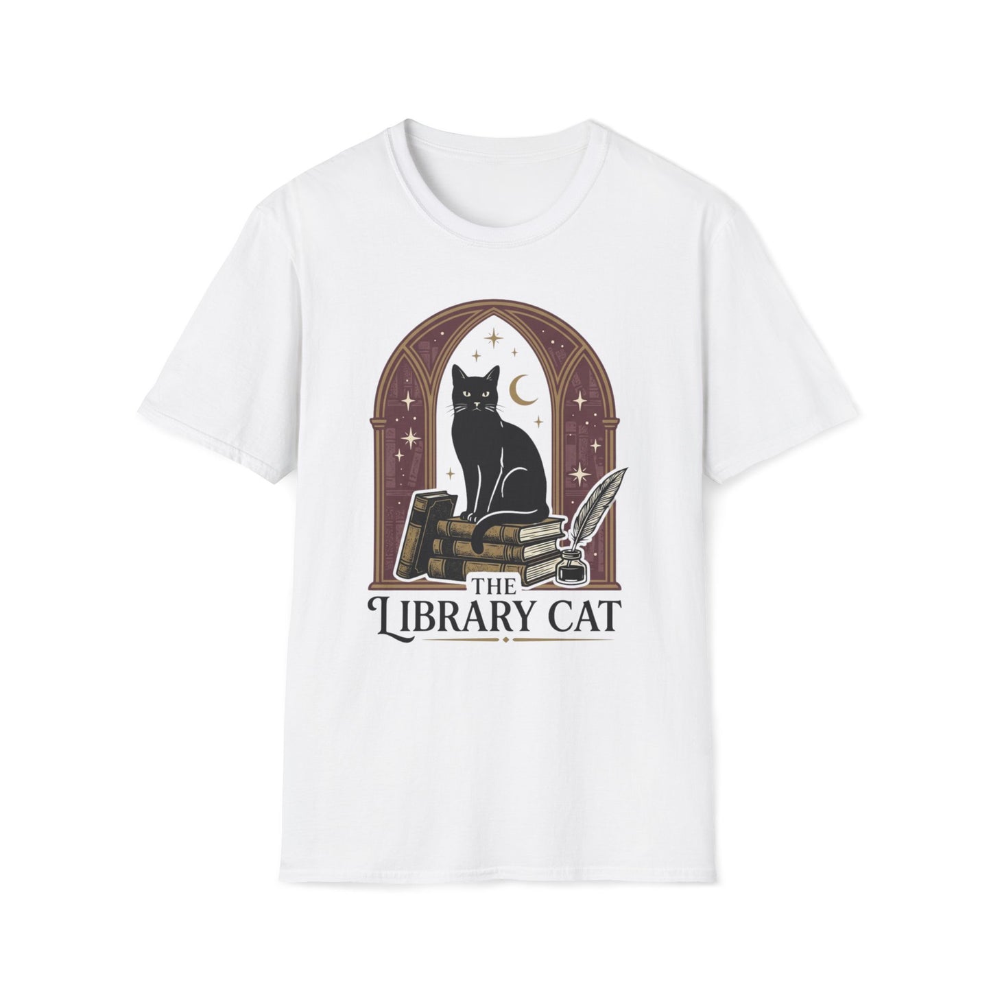 The Library Cat T-Shirt