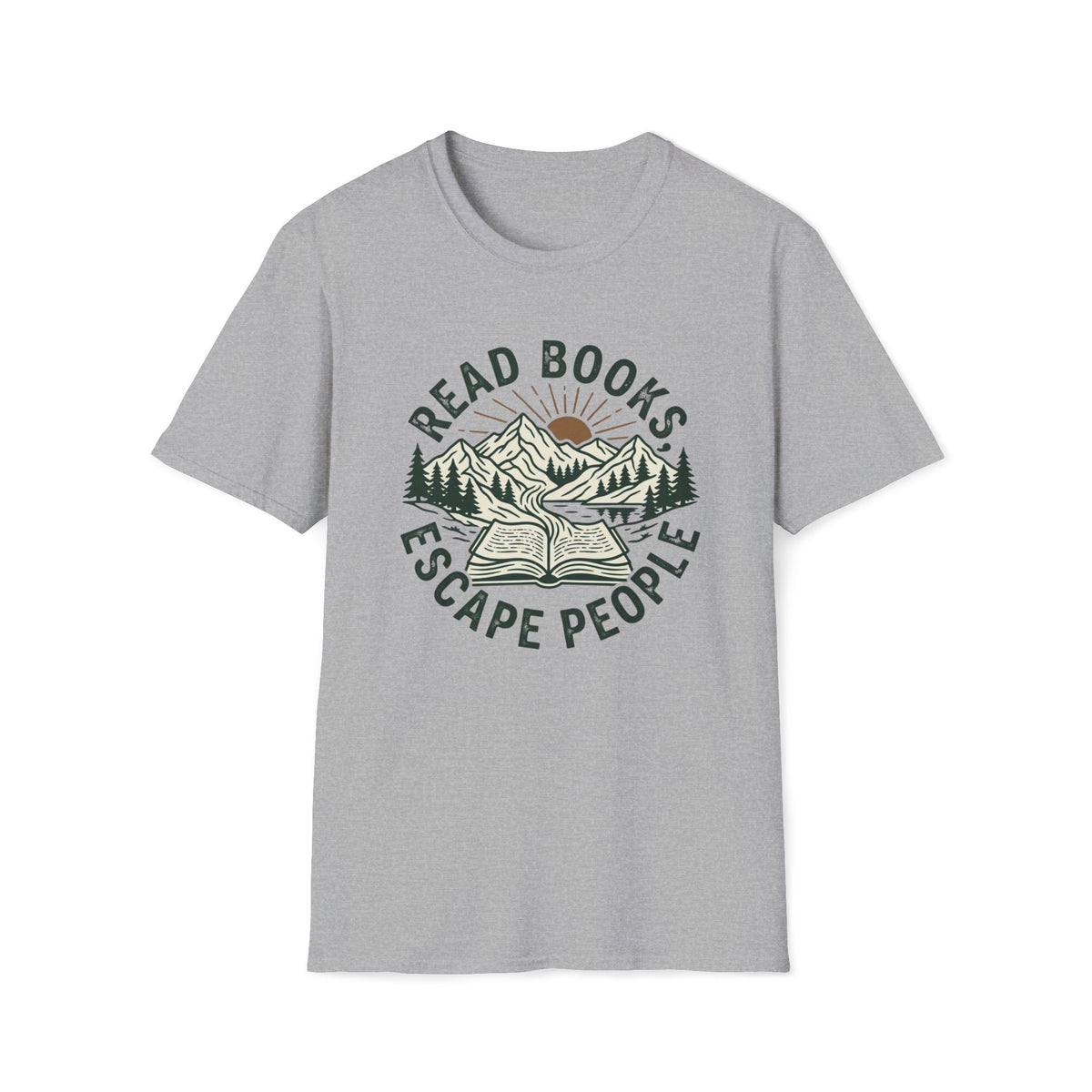 Read Books, Escape People T-Shirt