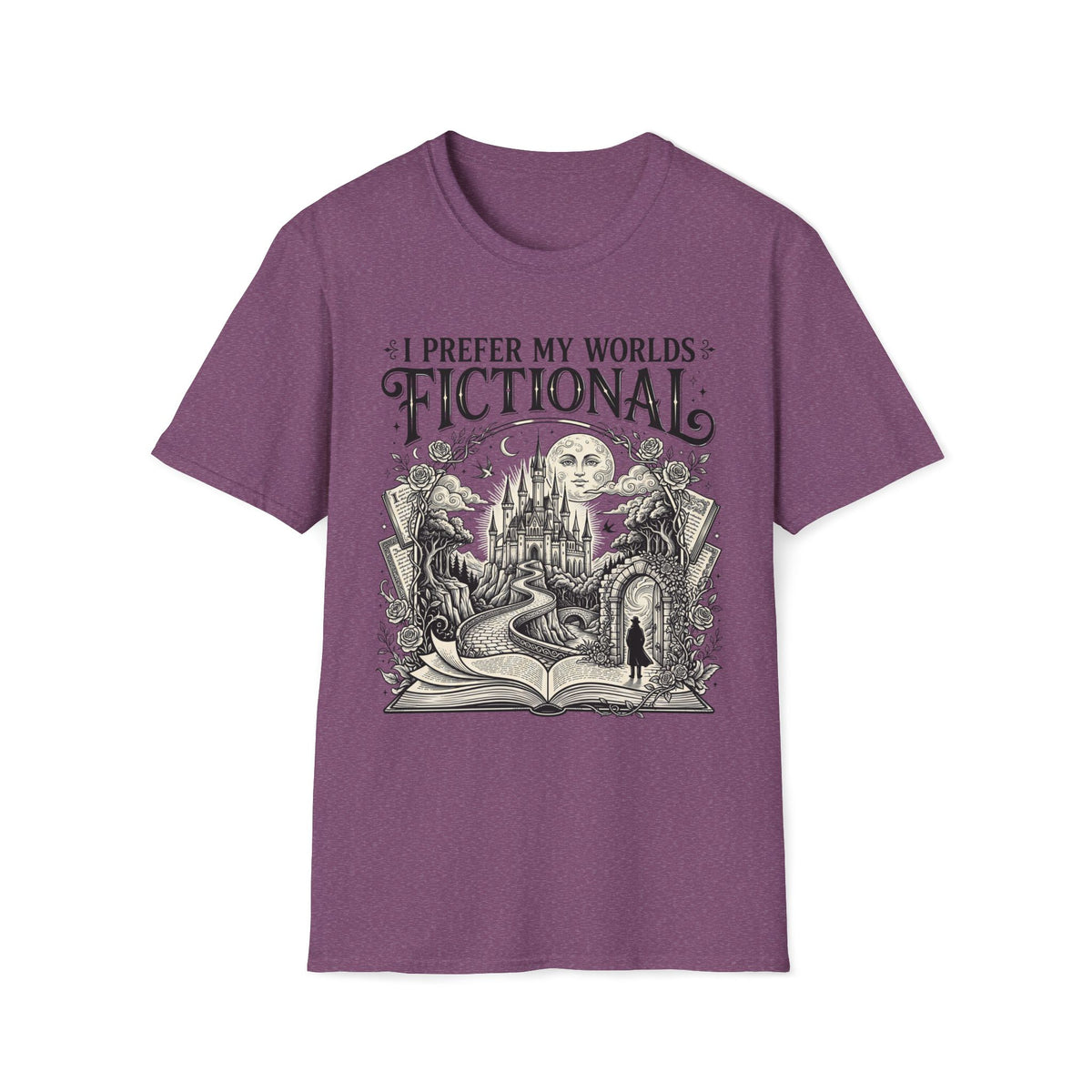 I Prefer My Worlds Fictional T-Shirt