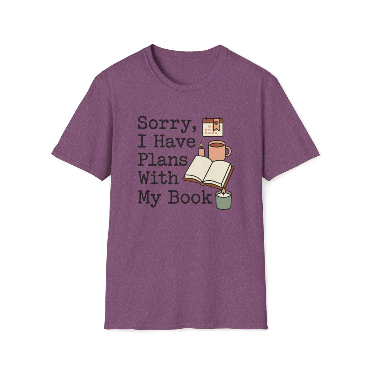 Plans With My Book T-Shirt