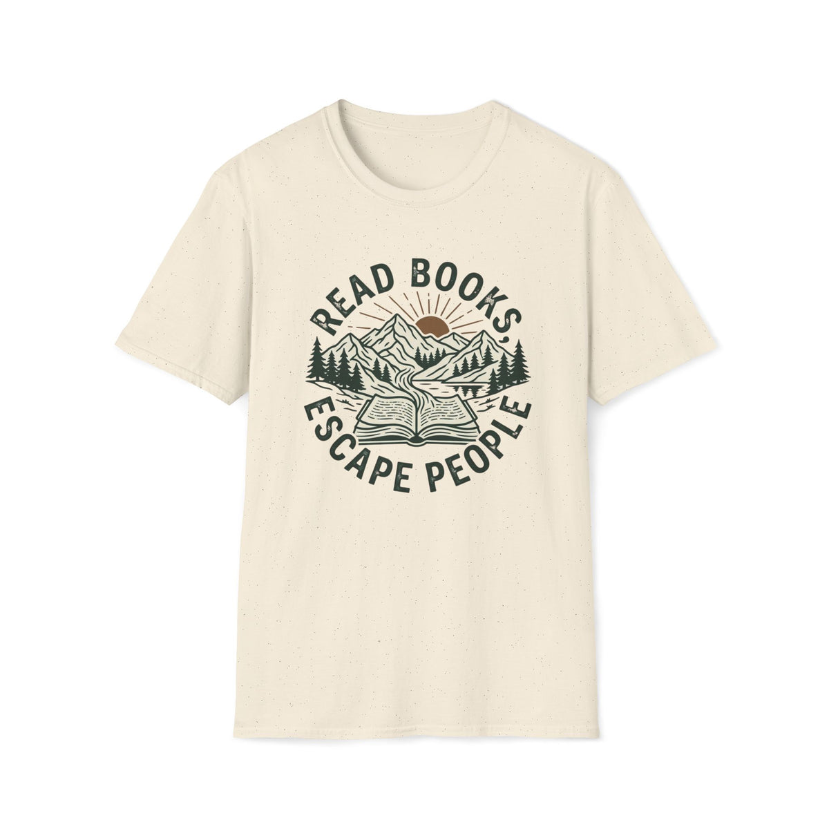 Read Books, Escape People T-Shirt