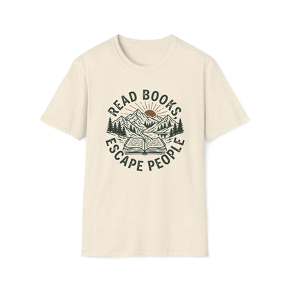 Read Books, Escape People T-Shirt