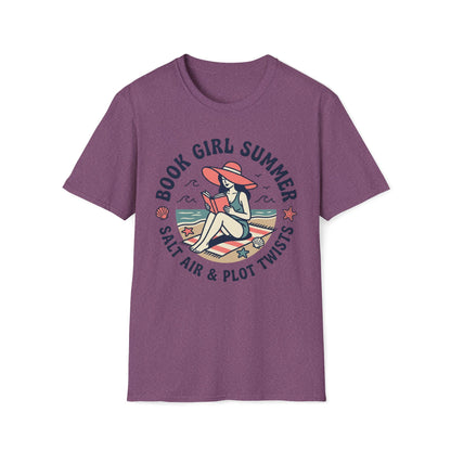Book Girl Summer T-Shirt