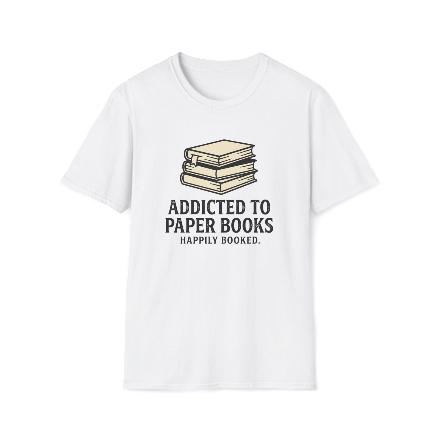 Addicted To Paper Books T-Shirt