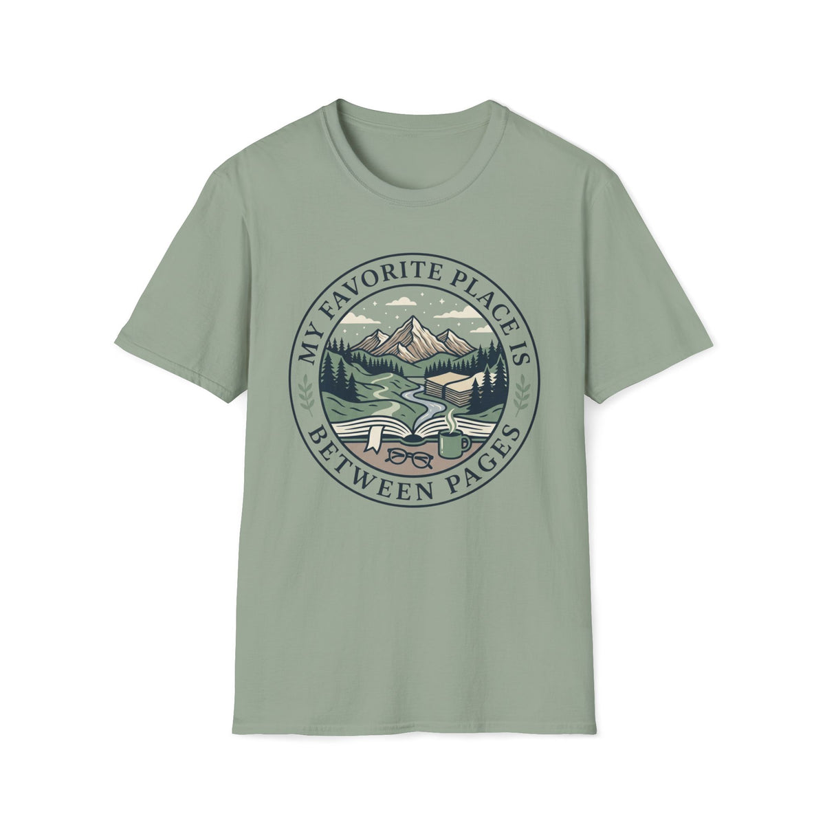 My Favorite Place Is Between Pages T-Shirt