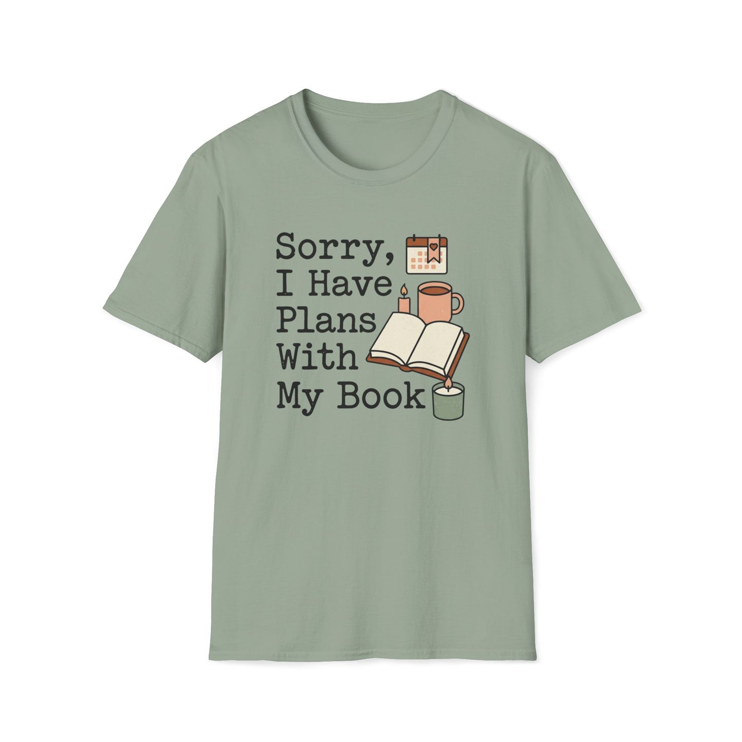 Plans With My Book T-Shirt