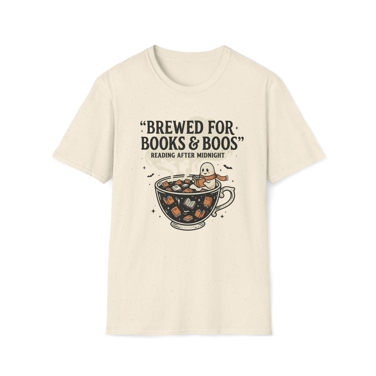 Brewed For Books & Boos T-Shirt