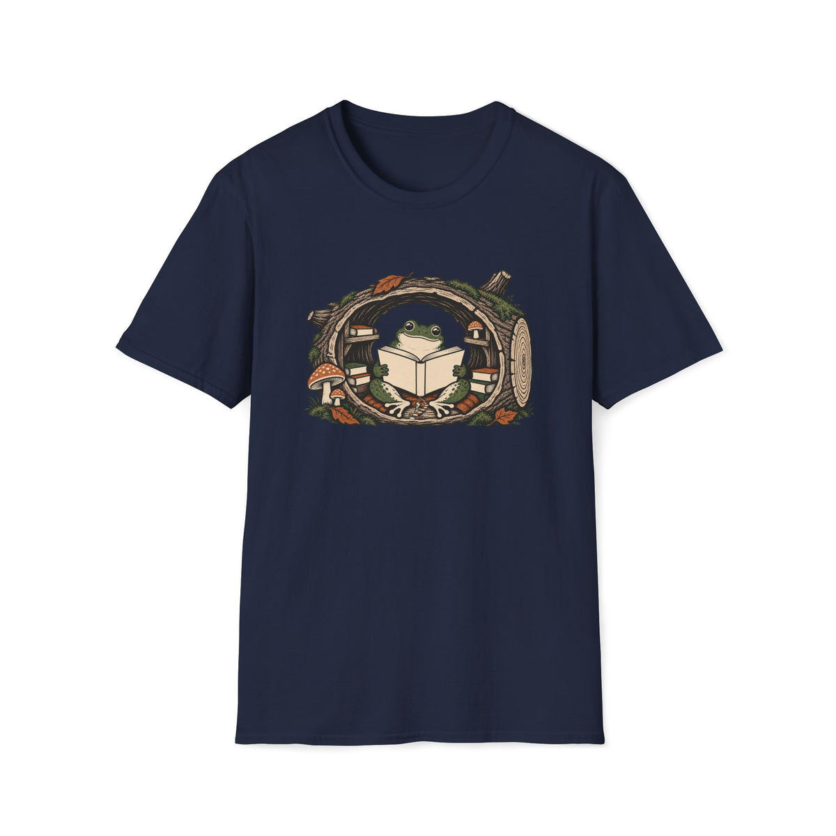 Frog Reading T-Shirt