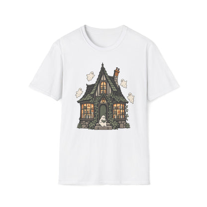 Haunted Library Cottage T-Shirt