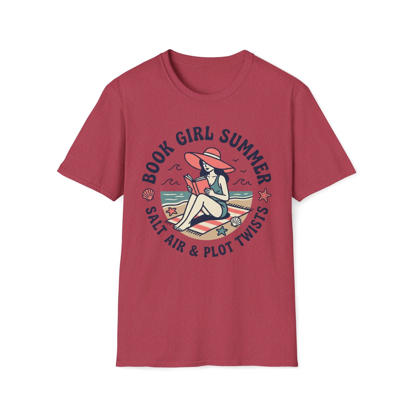 Book Girl Summer T-Shirt