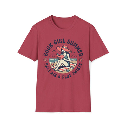 Book Girl Summer T-Shirt