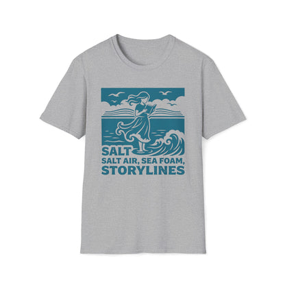 Salt Air Sea Foam Storylines T-Shirt