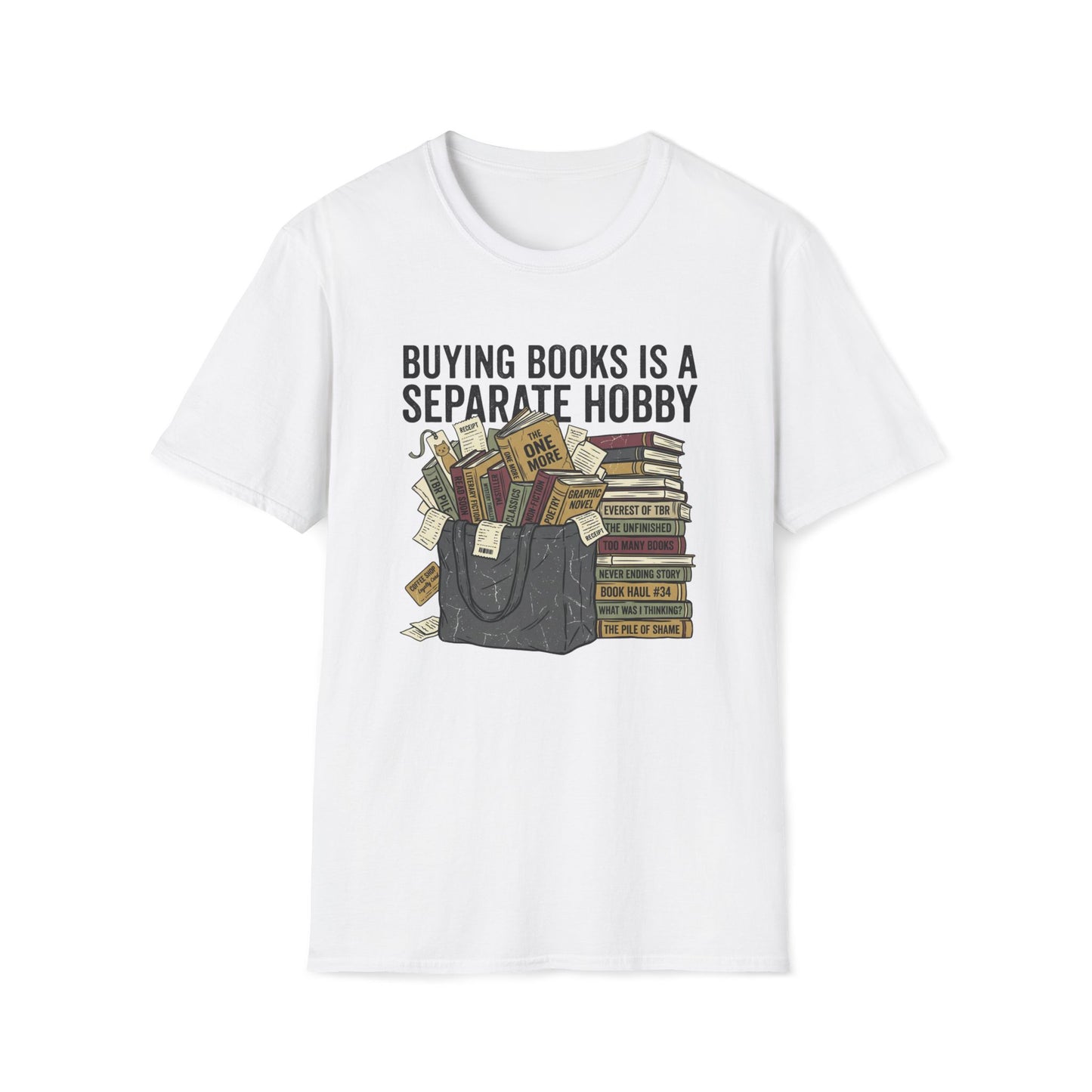 Buying Books Is My Hobby T-Shirt