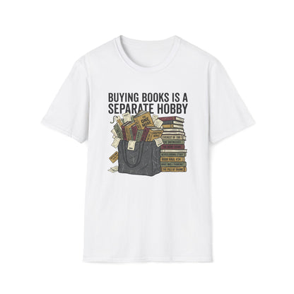 Buying Books Is My Hobby T-Shirt