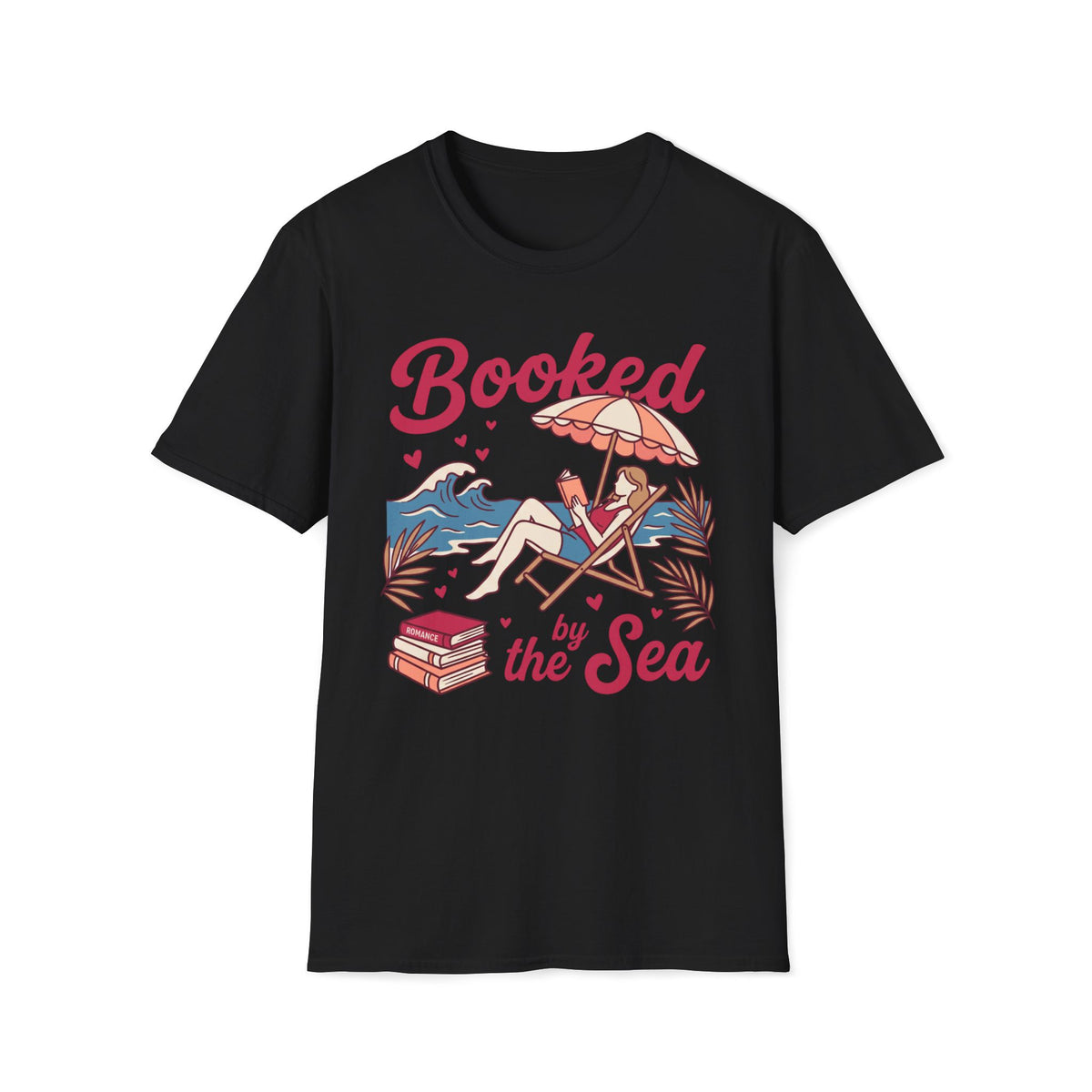 Booked By The Sea T-Shirt