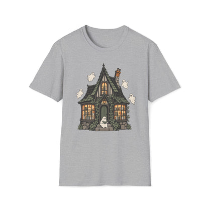 Haunted Library Cottage T-Shirt