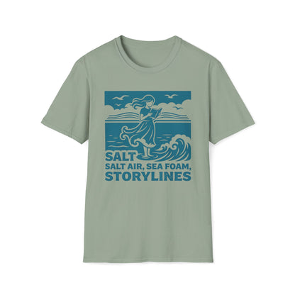 Salt Air Sea Foam Storylines T-Shirt