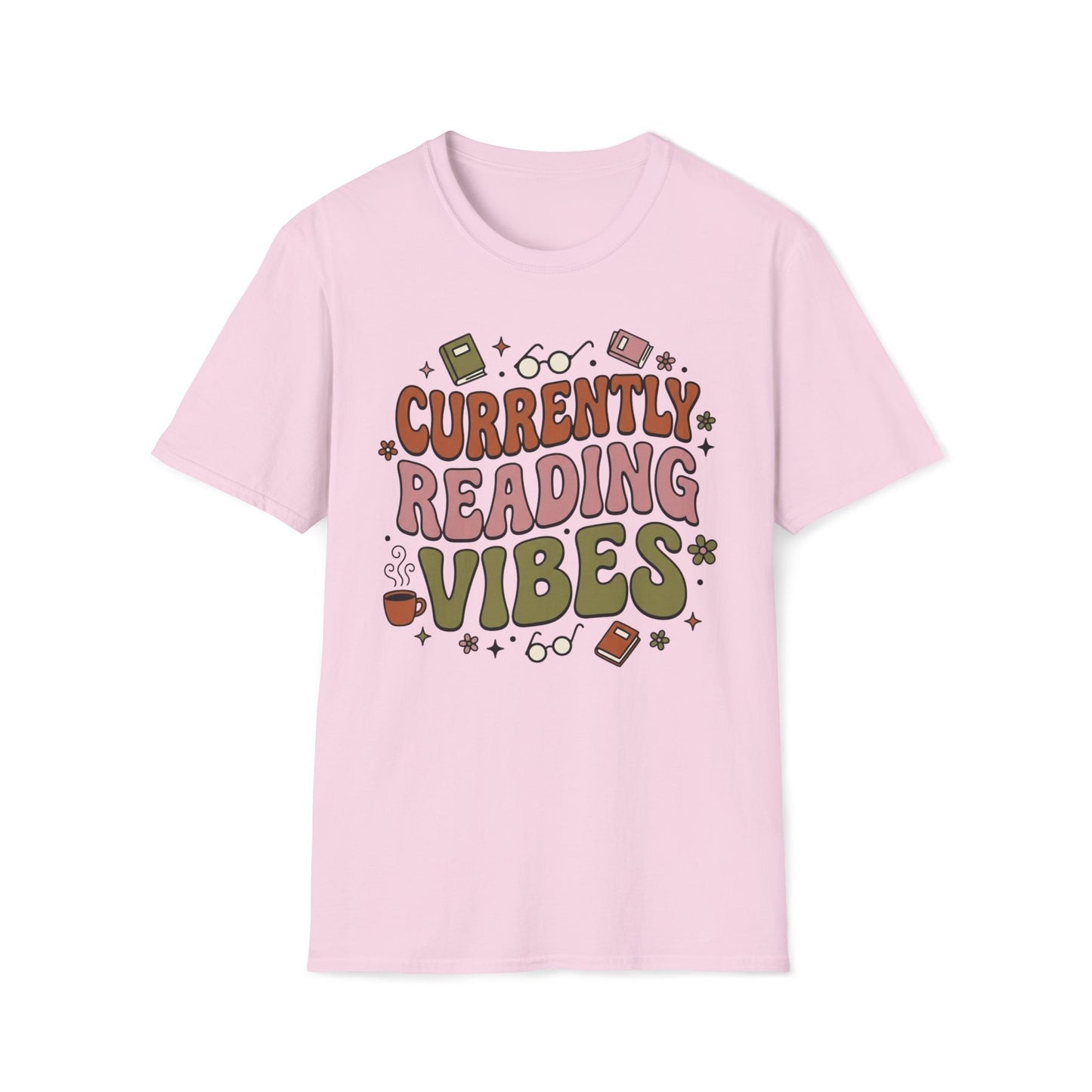 Currently Reading Vibes T-Shirt