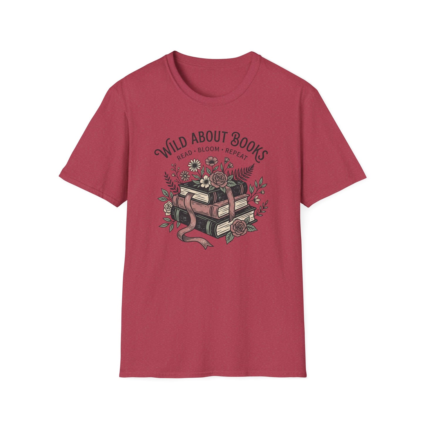 Wild About Books T- Shirt