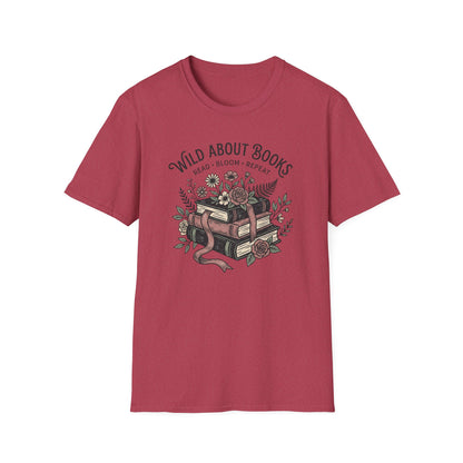 Wild About Books T- Shirt