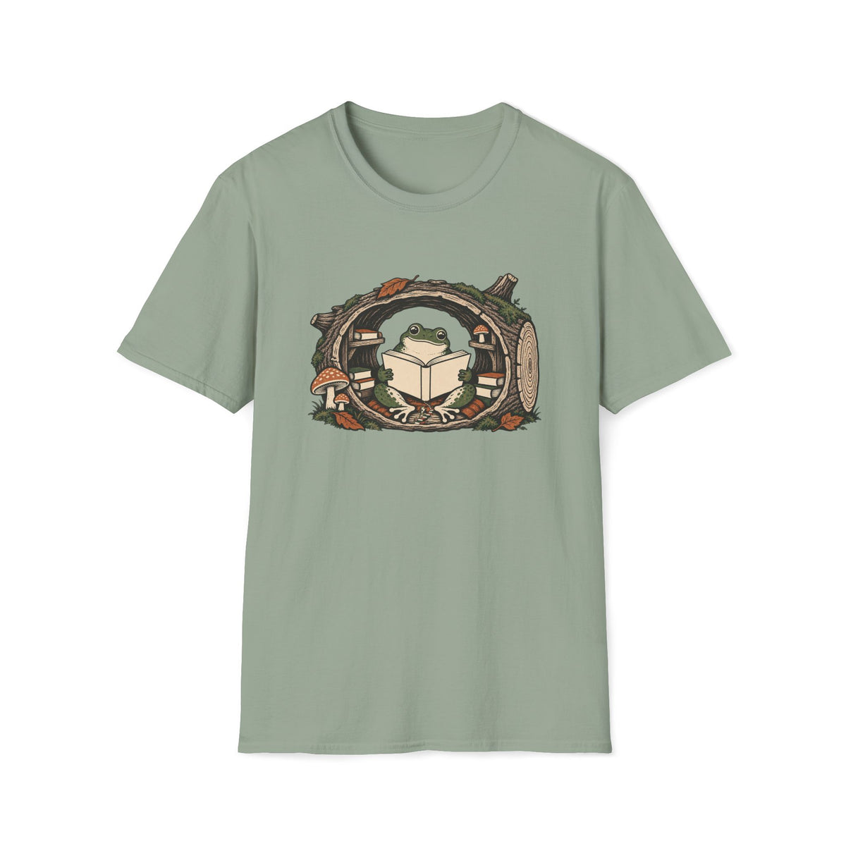 Frog Reading T-Shirt