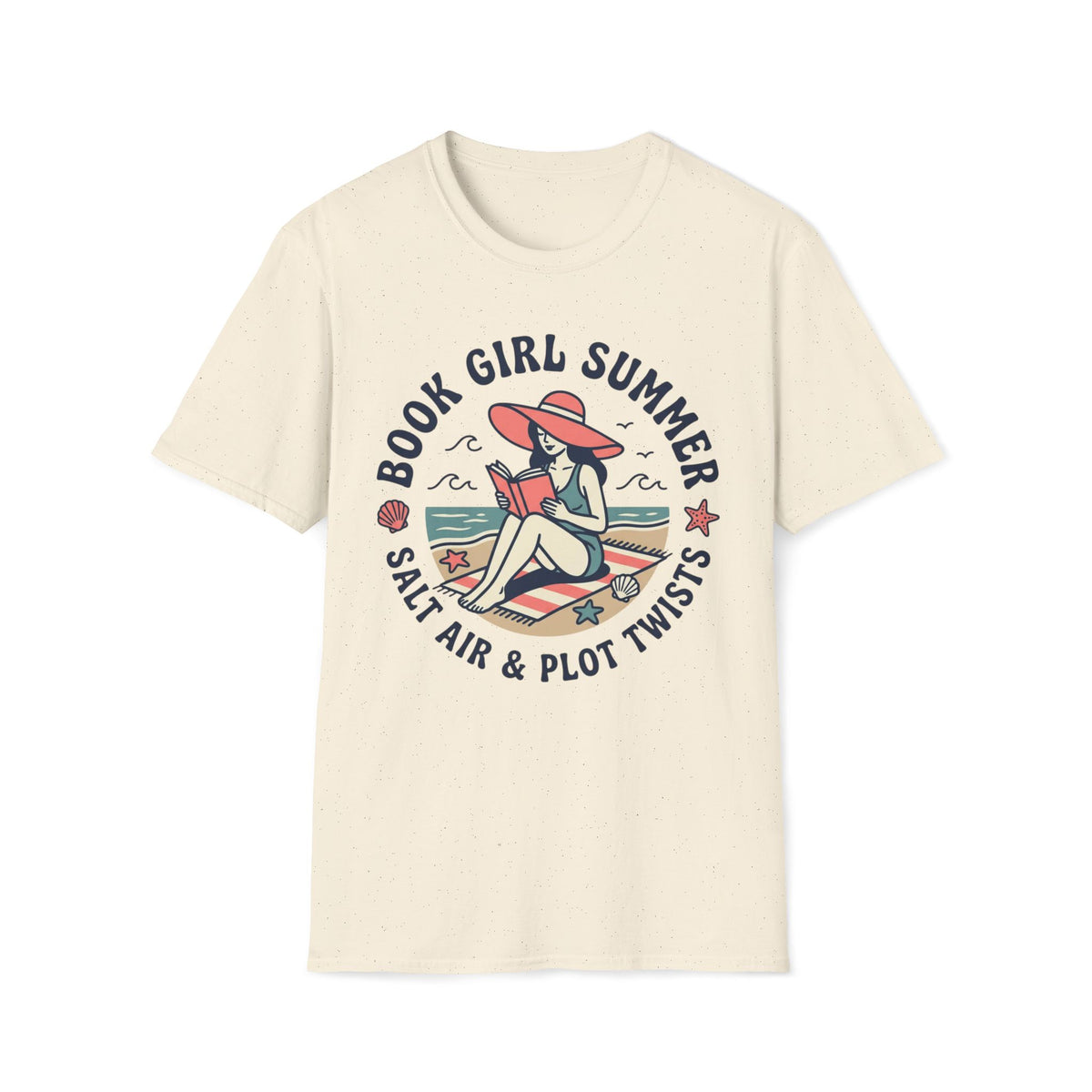 Book Girl Summer T-Shirt