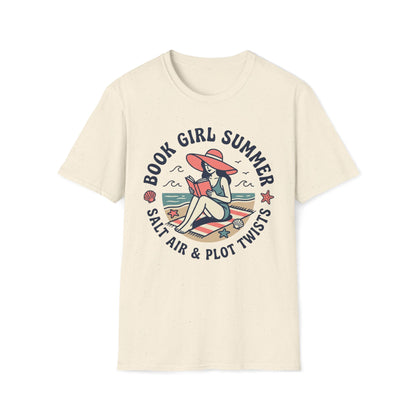 Book Girl Summer T-Shirt