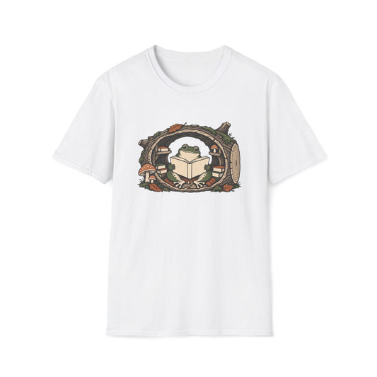 Frog Reading T-Shirt