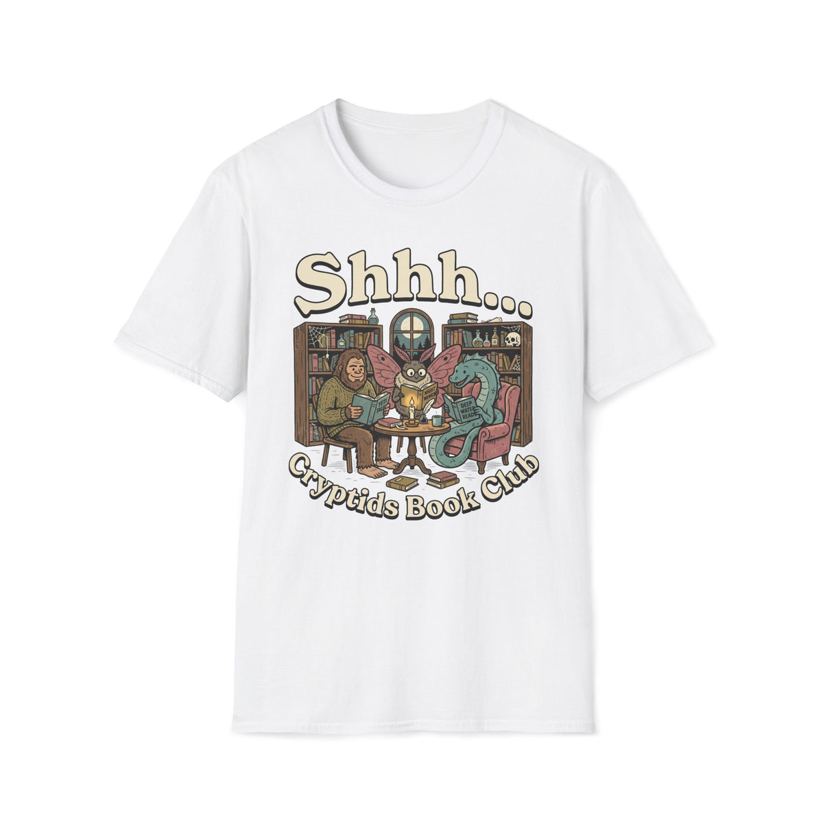 Cryptids Book Club T-Shirt