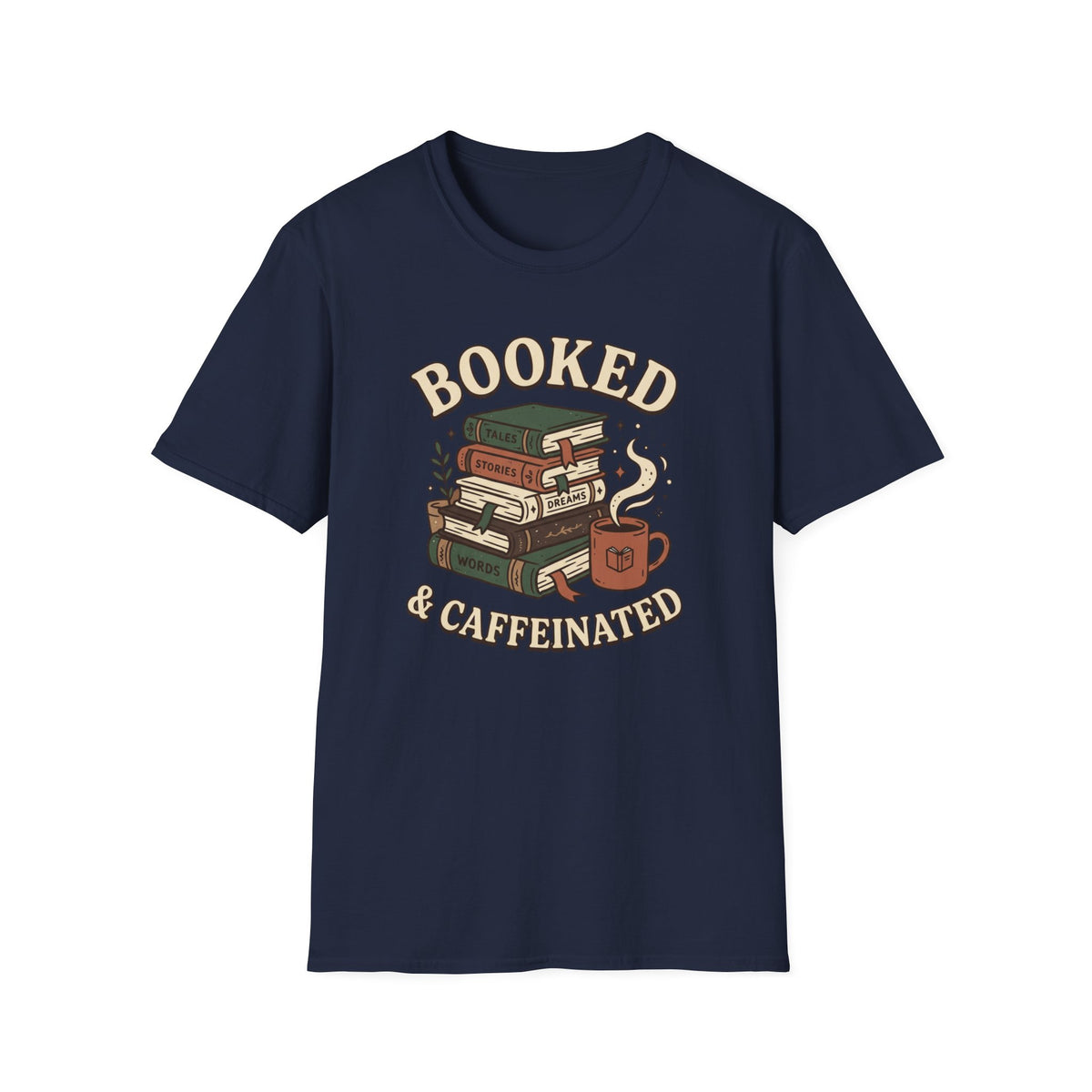 Booked & Caffeinated T-Shirt