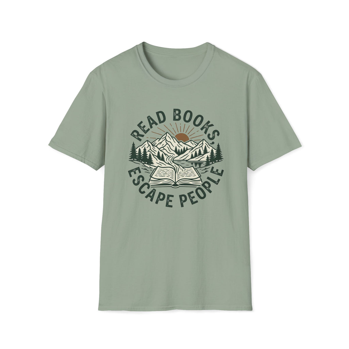 Read Books, Escape People T-Shirt