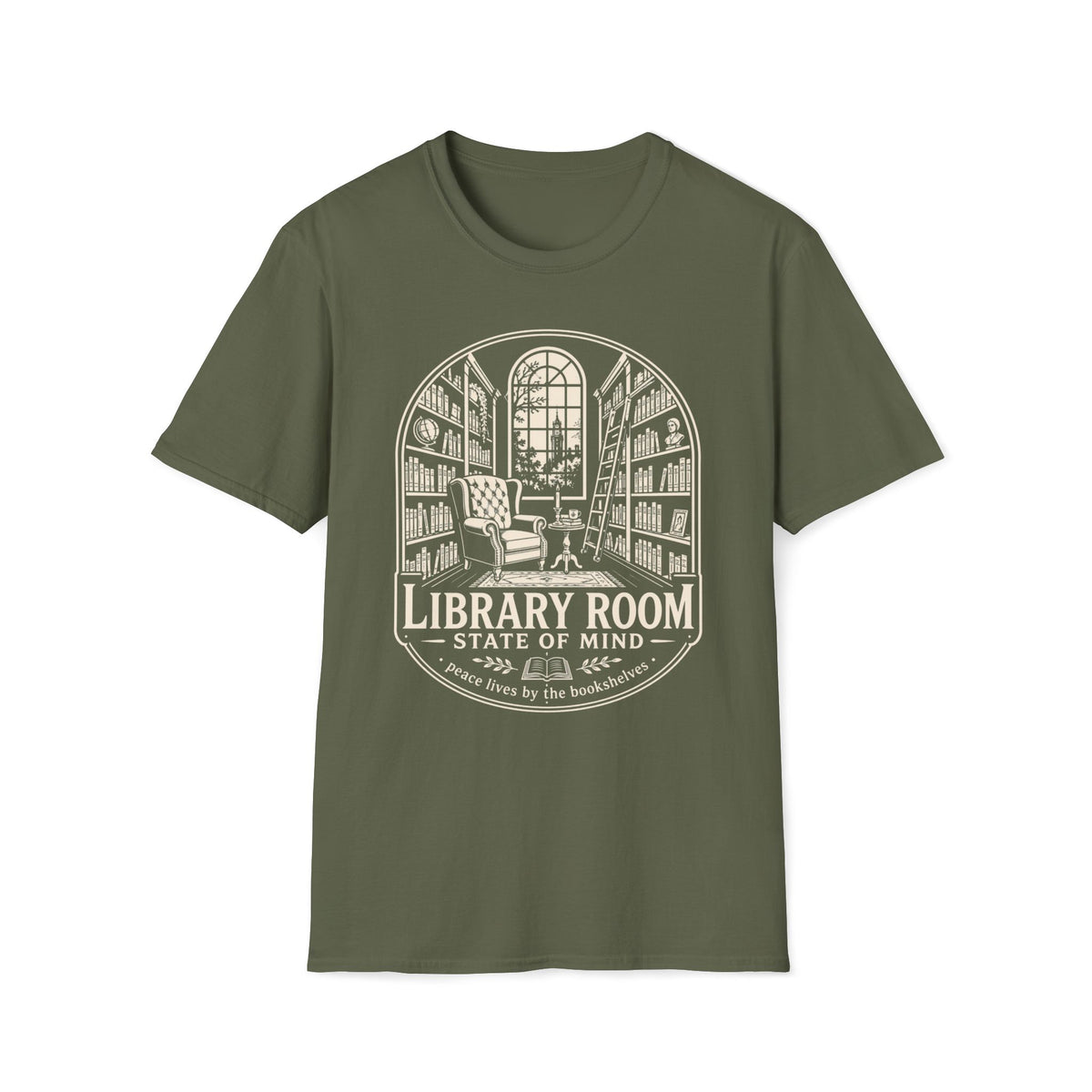 Library Room State Of Mind T-Shirt