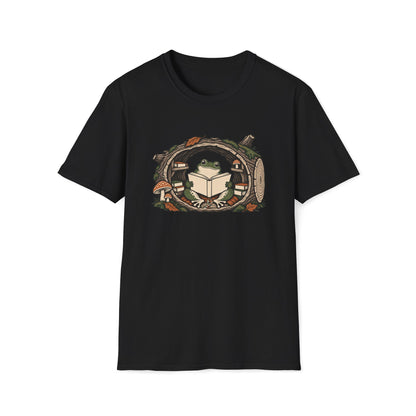 Frog Reading T-Shirt