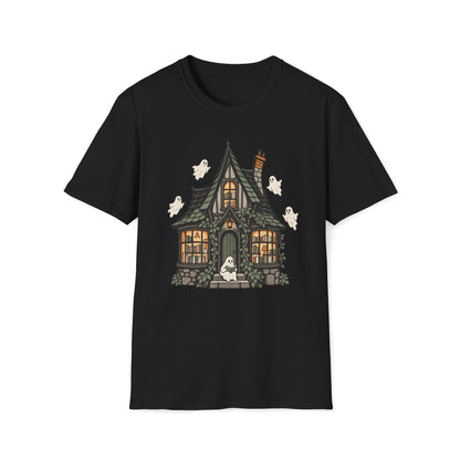 Haunted Library Cottage T-Shirt
