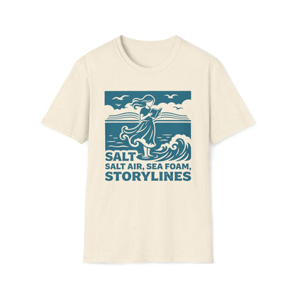 Salt Air Sea Foam Storylines T-Shirt
