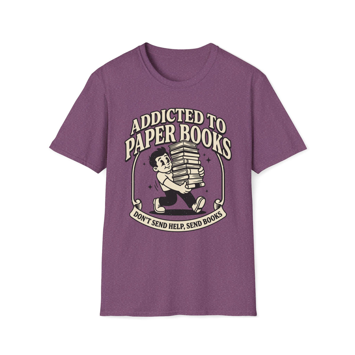 Addicted To Paper Books T-Shirt